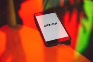 phone number error report continuing